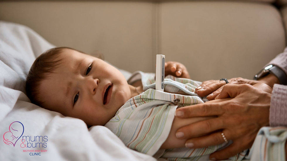 Sick toddler with fever, possible dehydration risk | Mums & Bums Mother and Baby Clinic South Africa