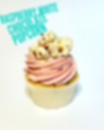 Raspberry white chocolate popcorn