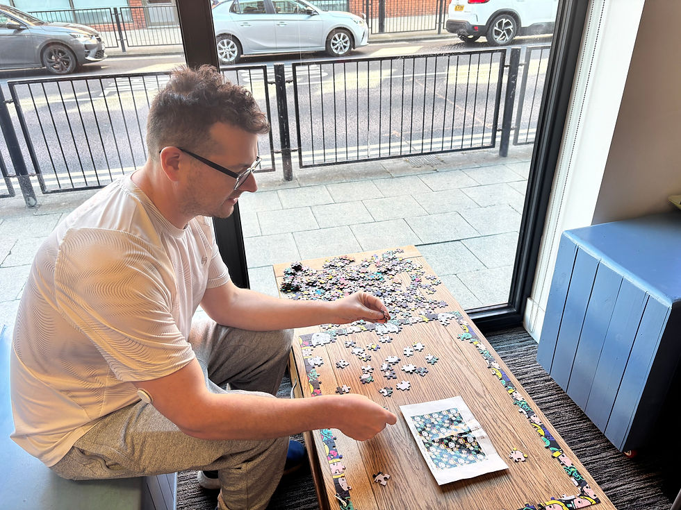 Community peer support and social connection activities in Hartlepool