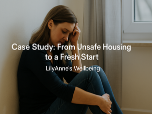 Case Study: From Unsafe Housing to a Fresh Start
