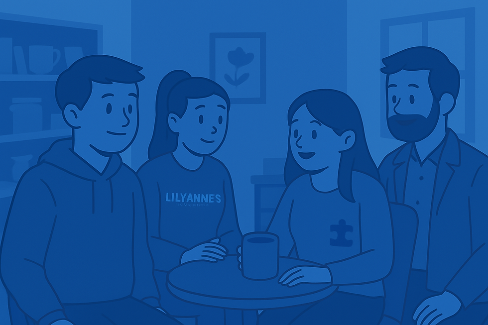 Loneliness coffee morning LilyAnne's Wellbeing