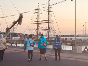 Hartlepool Tall Ships Races: site-wide mental health support delivered to thousands over the event.