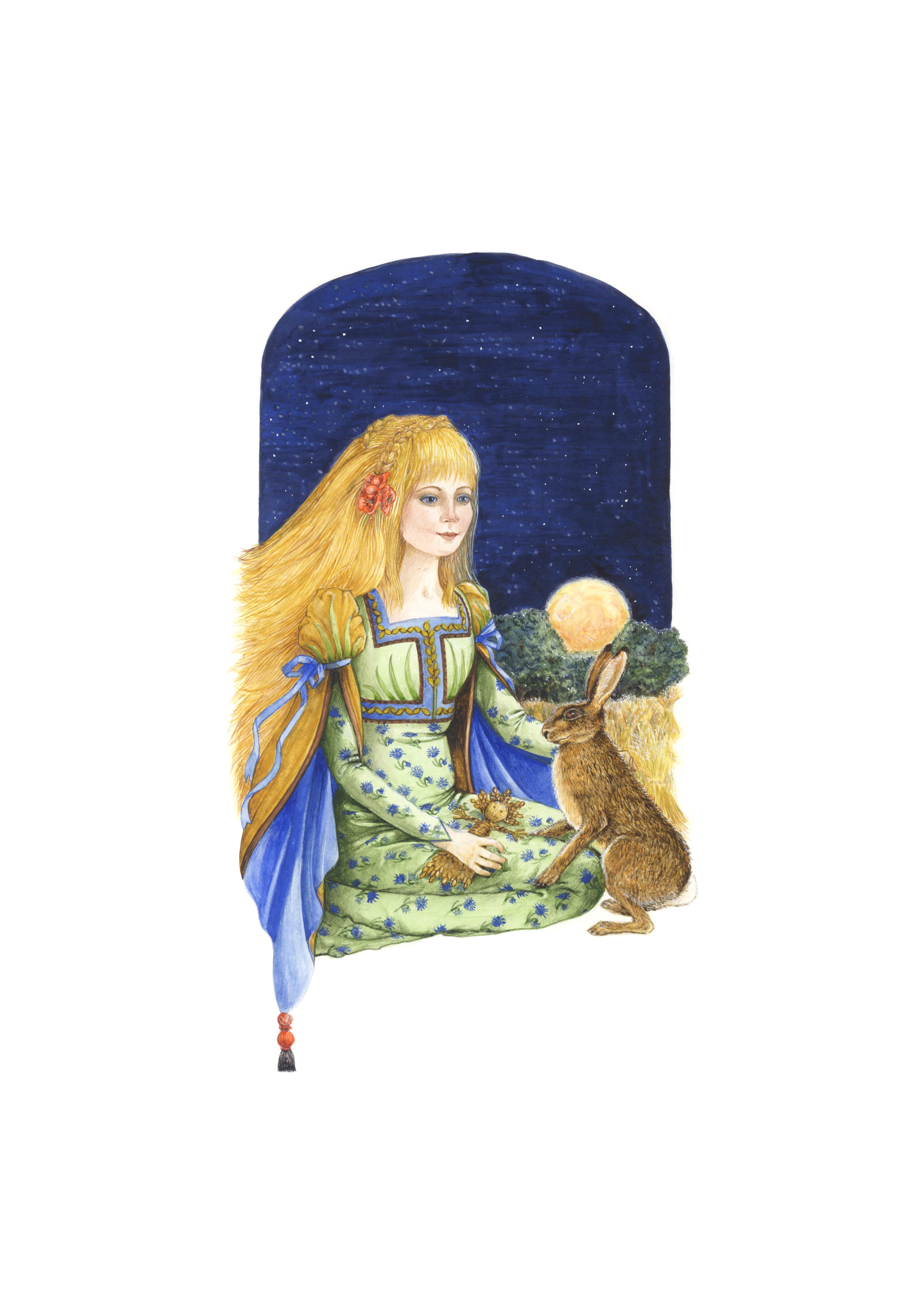 Mystic Companions ( with a Harvest Moon)
