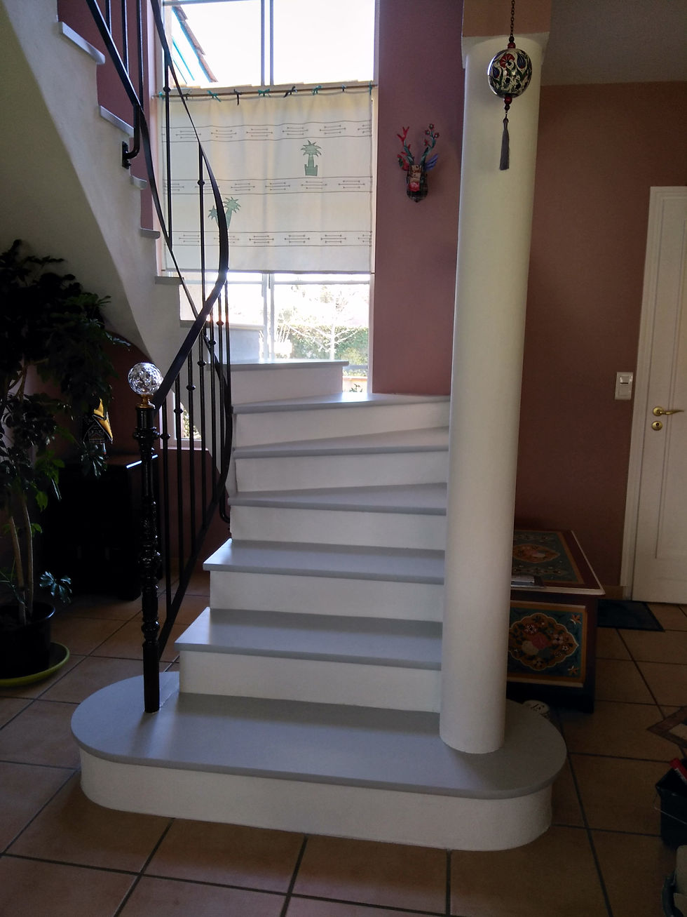 Rénovation d'un escalier
