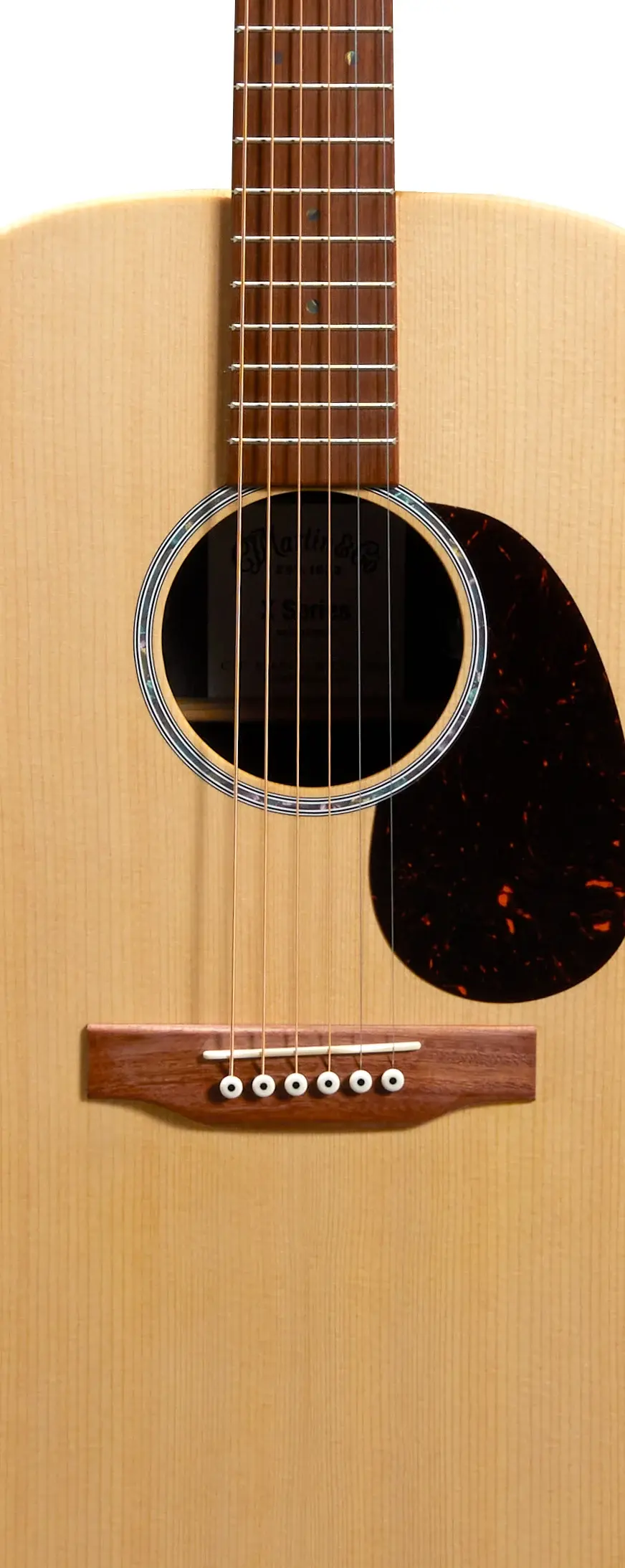 Thumbnail: Martin X Series D-X2E Brazilian Acoustic Guitar w/ Gig Bag & Electronics