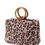 Miniatură: Leopard Print Pink Fur Handbag 