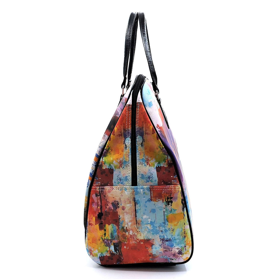 縮圖：Grafitti Print Carry-On Bag 