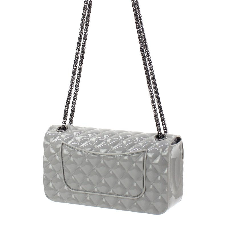 Thumbnail: Grey Fashion Jelly Crossbody/Messenger Bag