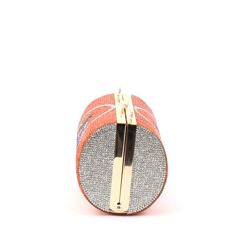 Miniatura: Fashion Orange Fanta Rhinestone Clutch (2 Colors Available)