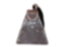 Pyramid Rhinestone Clutch Bag 
