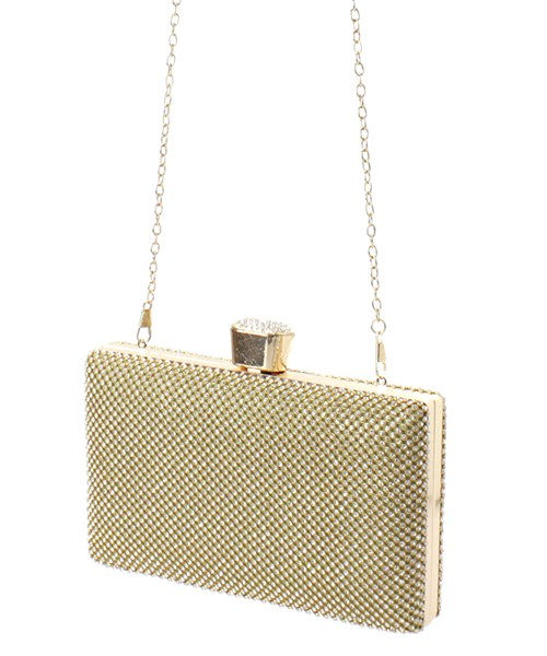 Thumbnail: Fashion Rhinestone Clutch Bag