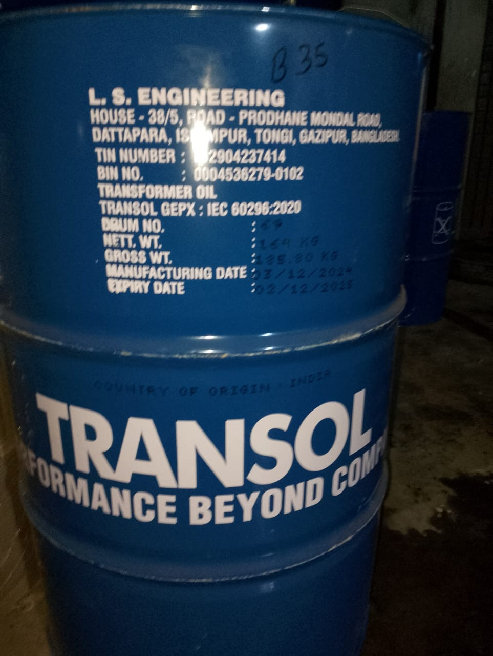 Transformer Oil