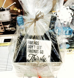 Countryside Vision Care Wine Basket Silent Auction Item