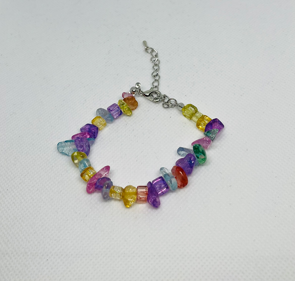 Thumbnail: Natural Gemstones and Crystals Bracelets with clasp 