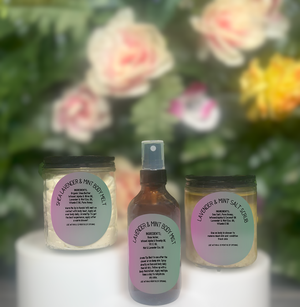 Lavender & Mint Complete Body Collection