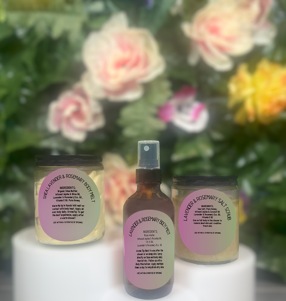 Lavender Rosemary Complete Body Collection