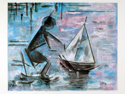 L'enfant au bateau