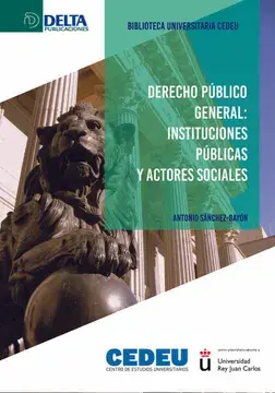 DERECHO PÚBLICO GENERAL: INSTITUCIONES PÚBLICAS Y ACTORES SOCIALES