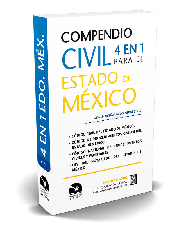 Compendio Civil 4 en 1 Estado de México