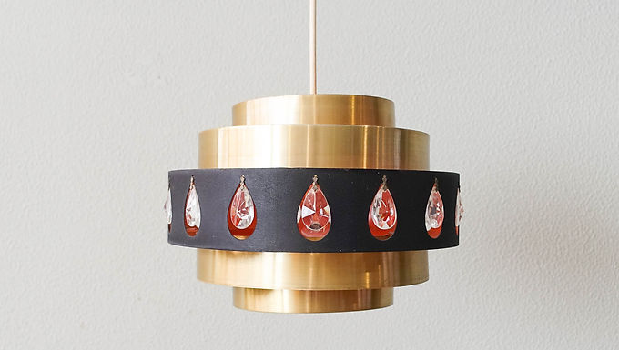 Werner Schou Pendant Light for Coronell Elektro, 1970's