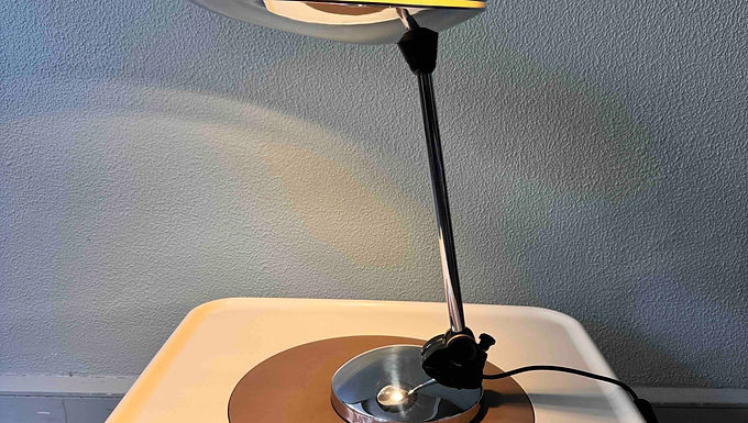 UFO Table Lamp from Aluminor, France 1970's