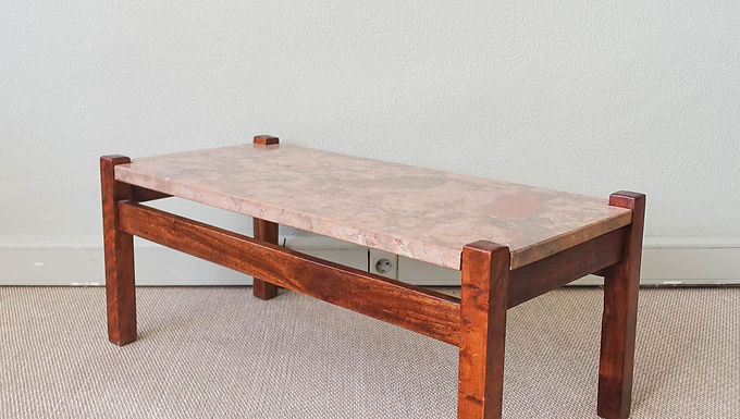 Vintage Portuguese Coffee Table, 1970's