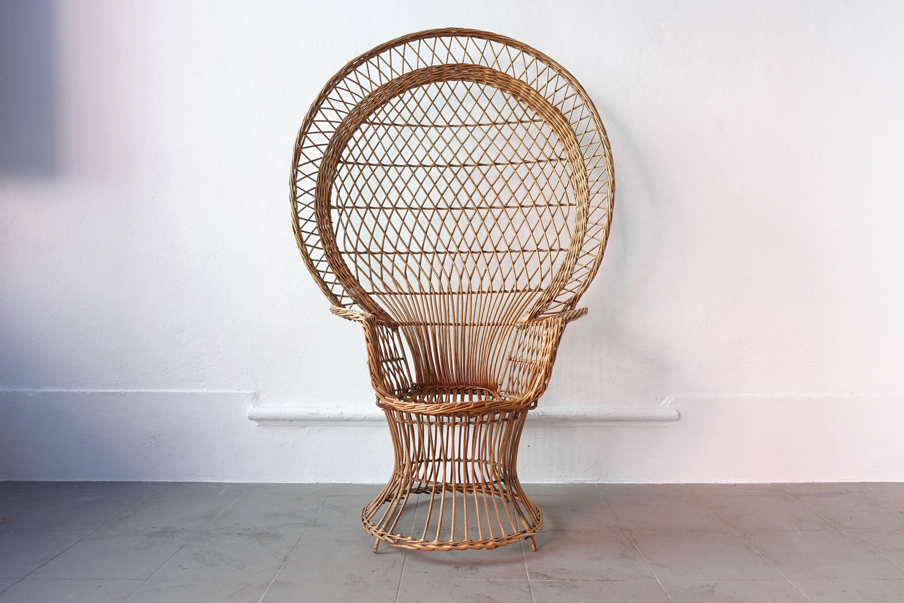 Iconic “Emanuelle” Peacock Chair