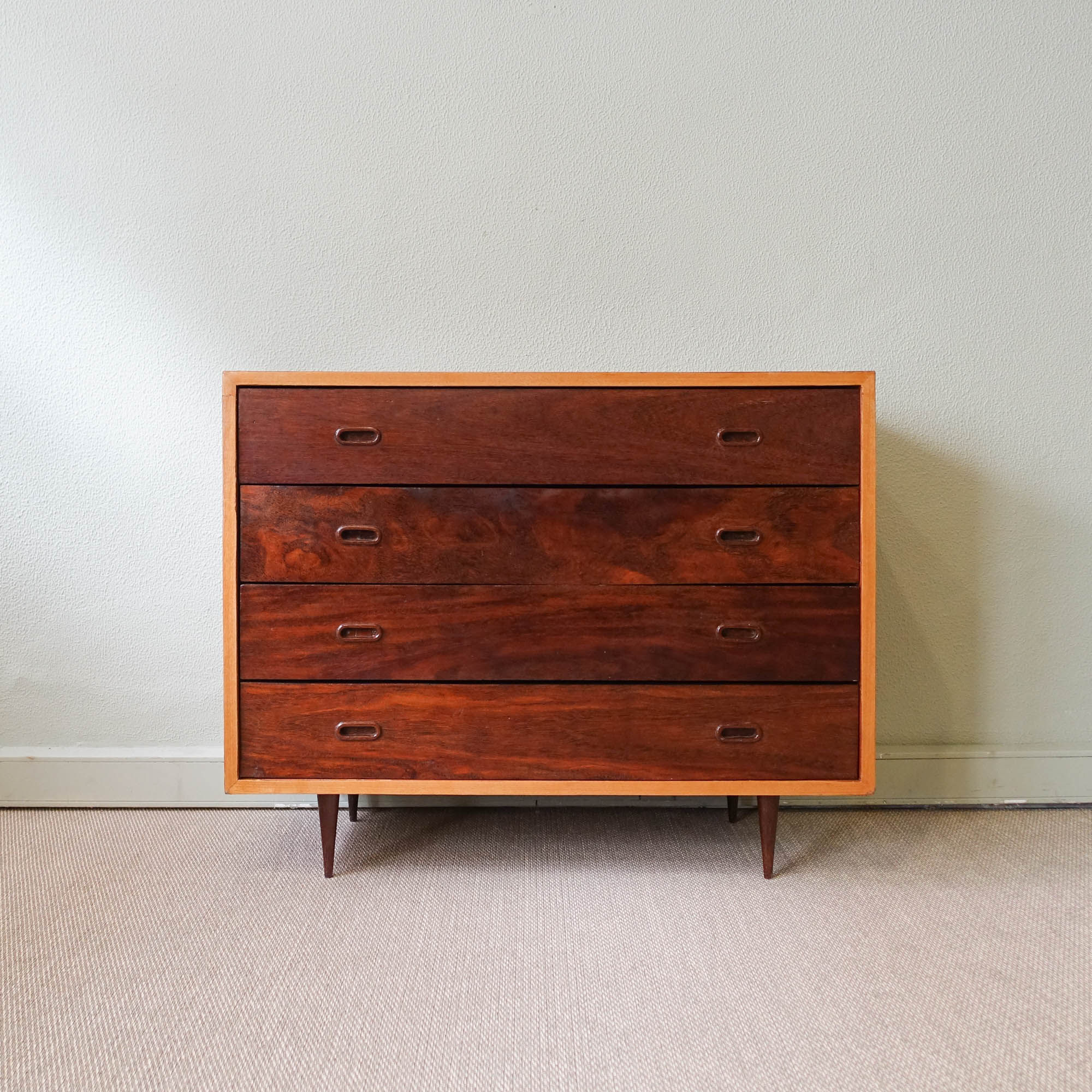 Vintage Portuguese Chest of Drawers, 1950's