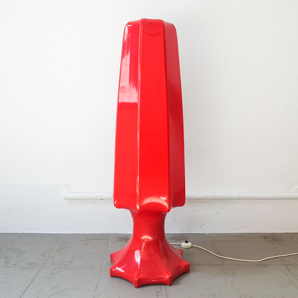 Rare Ilka Plast Floor Lamp, 1970's