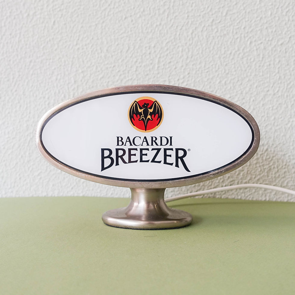 Bacardi Breezer Light Sign, 2000's