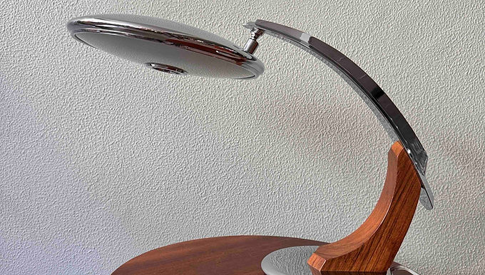 "Tiburón" Desk Lamp by Luis Peres de La Oliva for Grin Luz, 1960’s