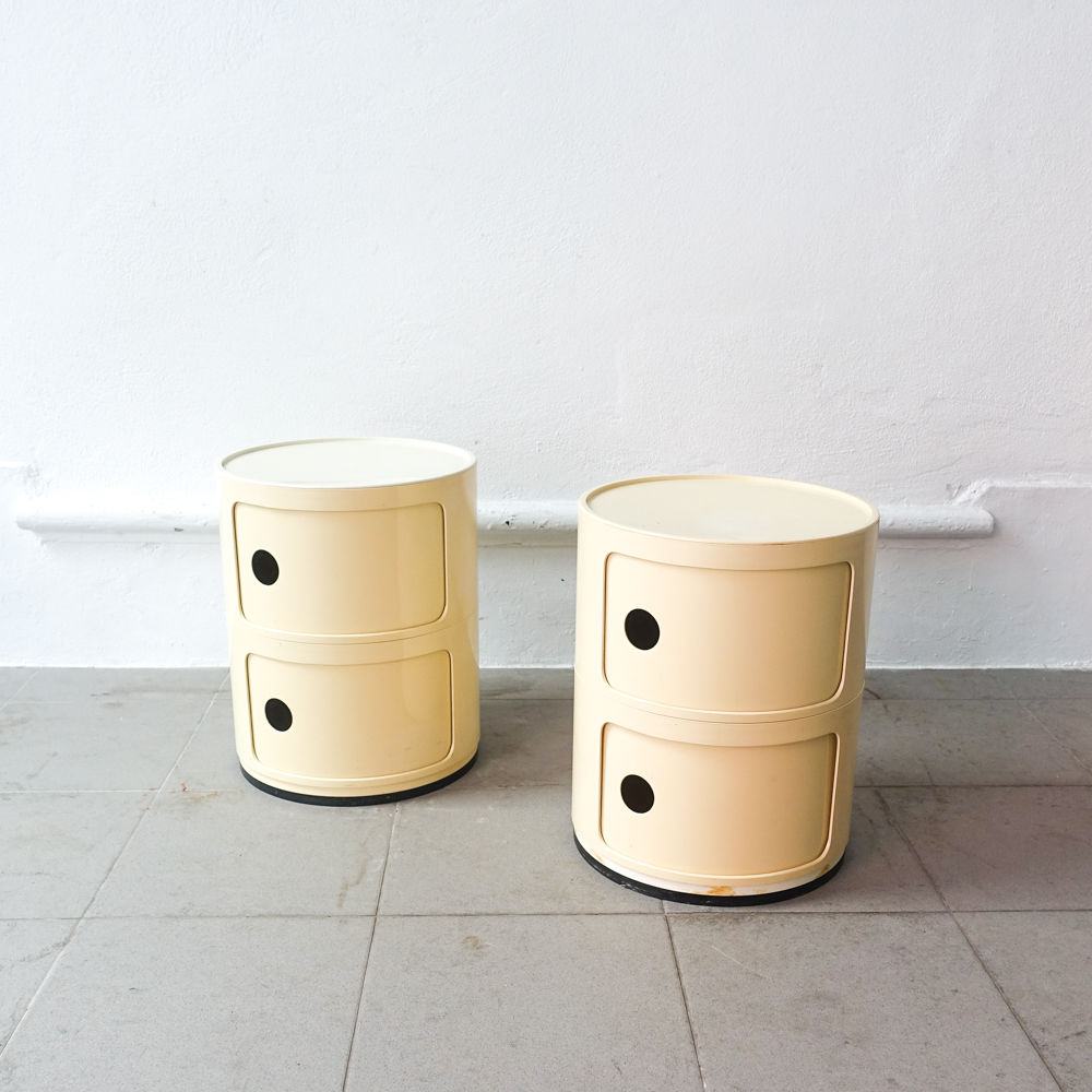 Pair of Marinha Grande Bedside Tables, 1970's