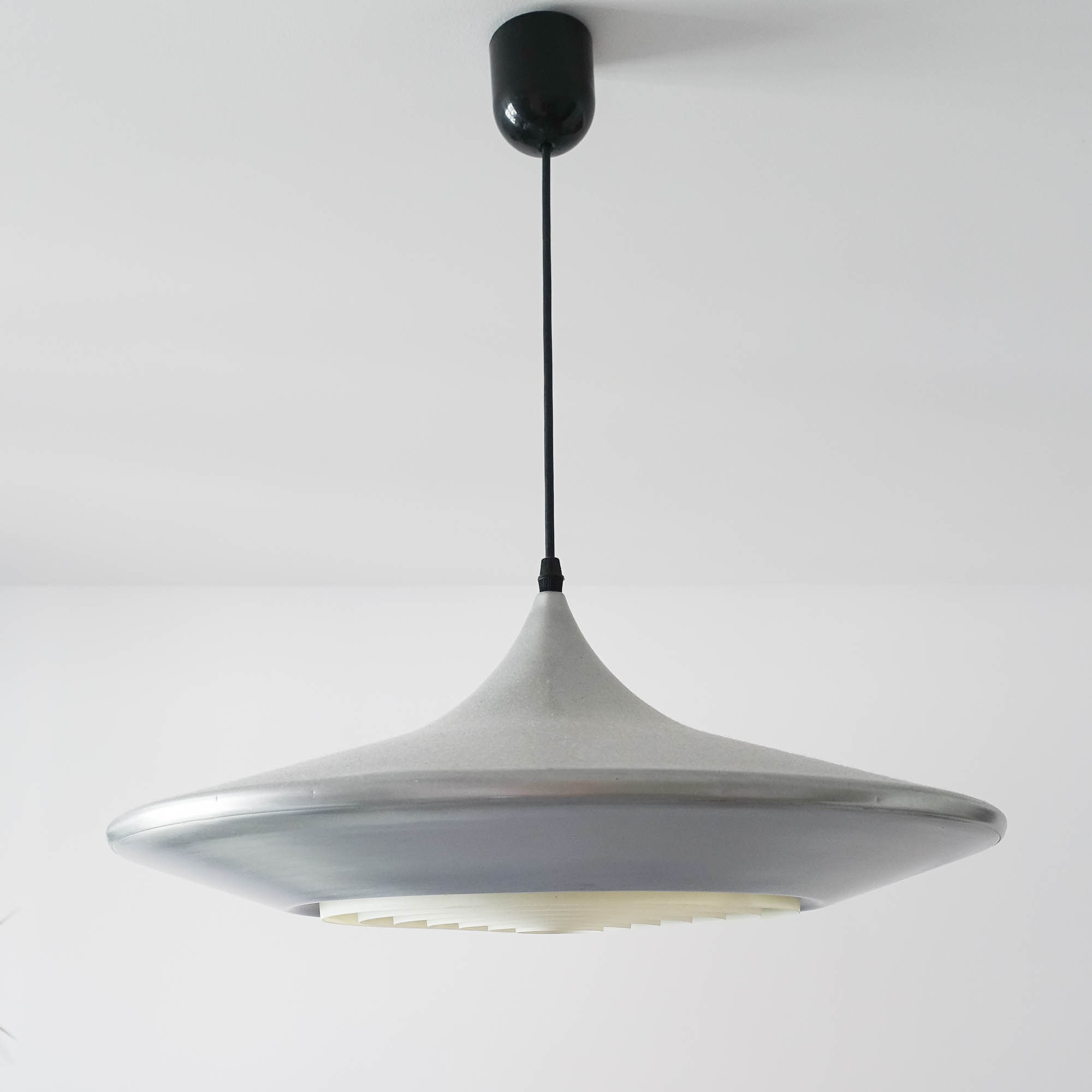 Kuli Pendant Lamp by Ejnar B.Mielby for Lyfa, 1970's