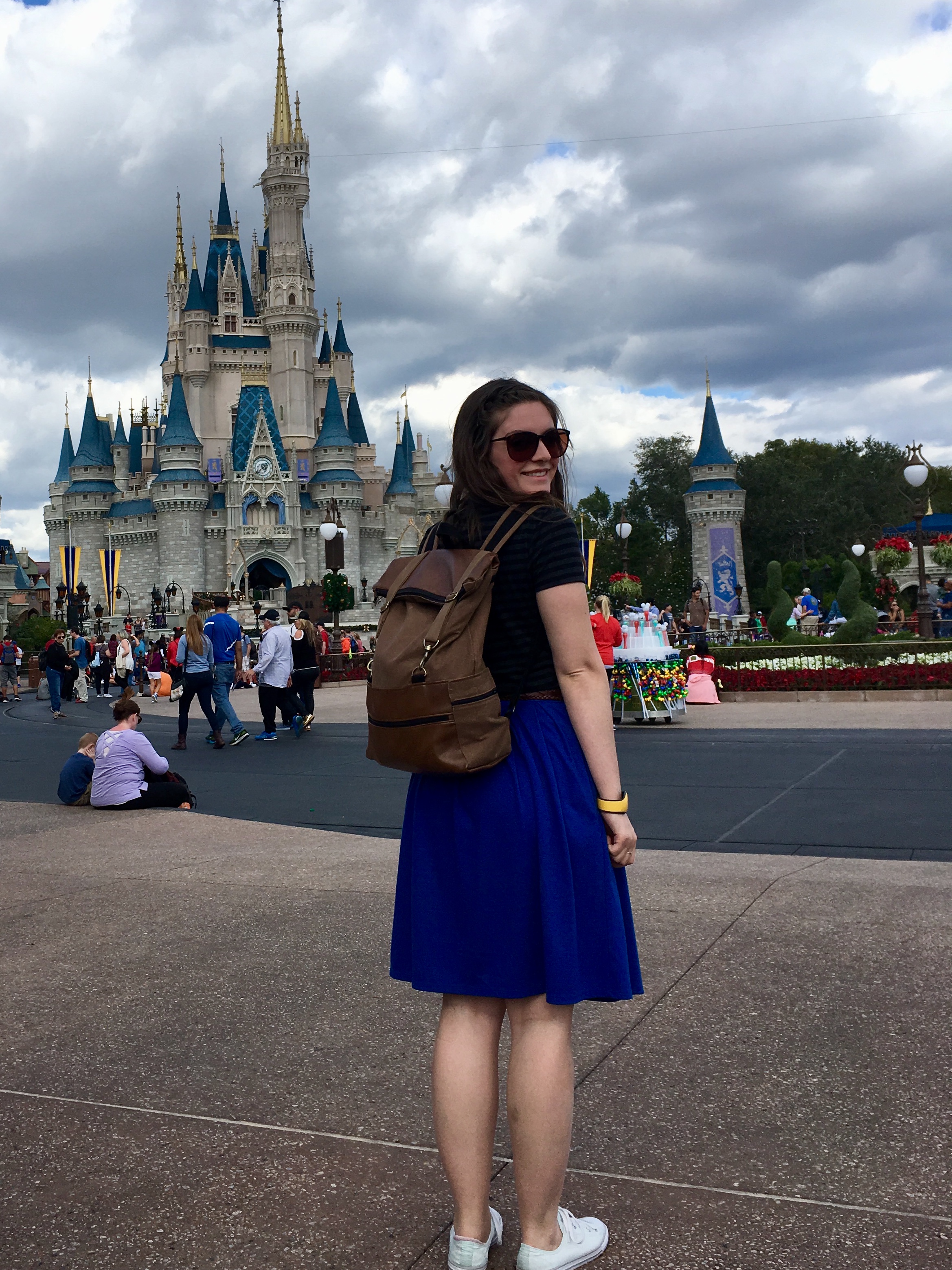 Brown Rucksack In Action!
