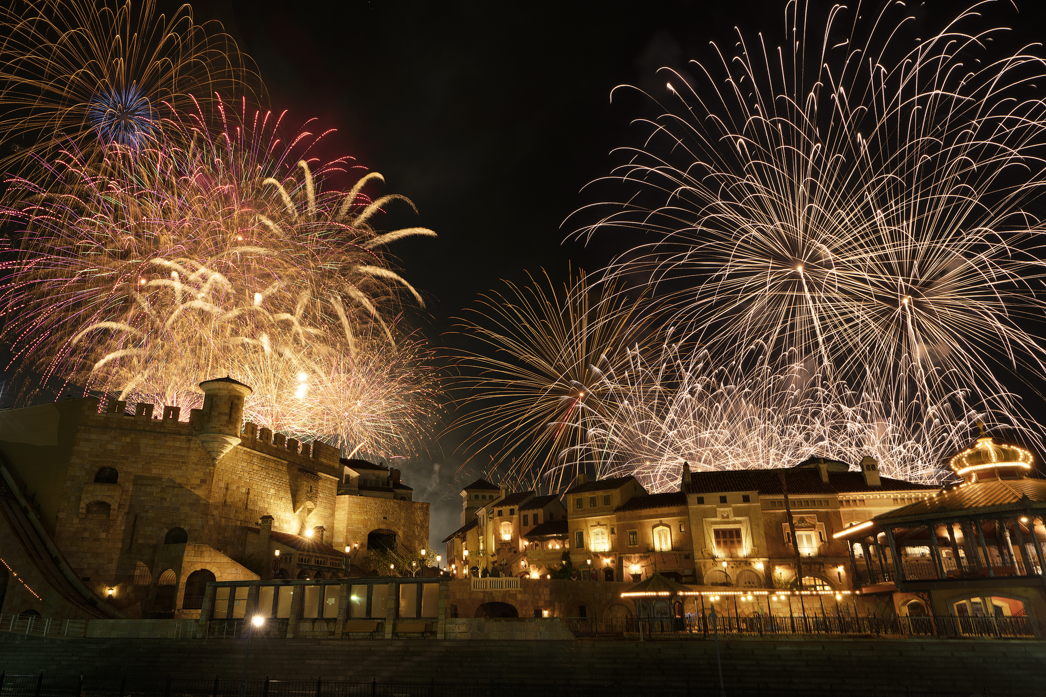 Fireworks in Japan