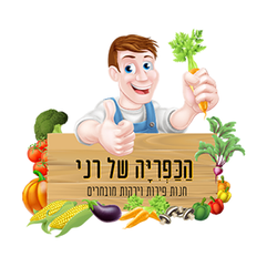 עיצוב לוגו להכפייה של רני – חנות פירות וירקות עם ניחוח של בית