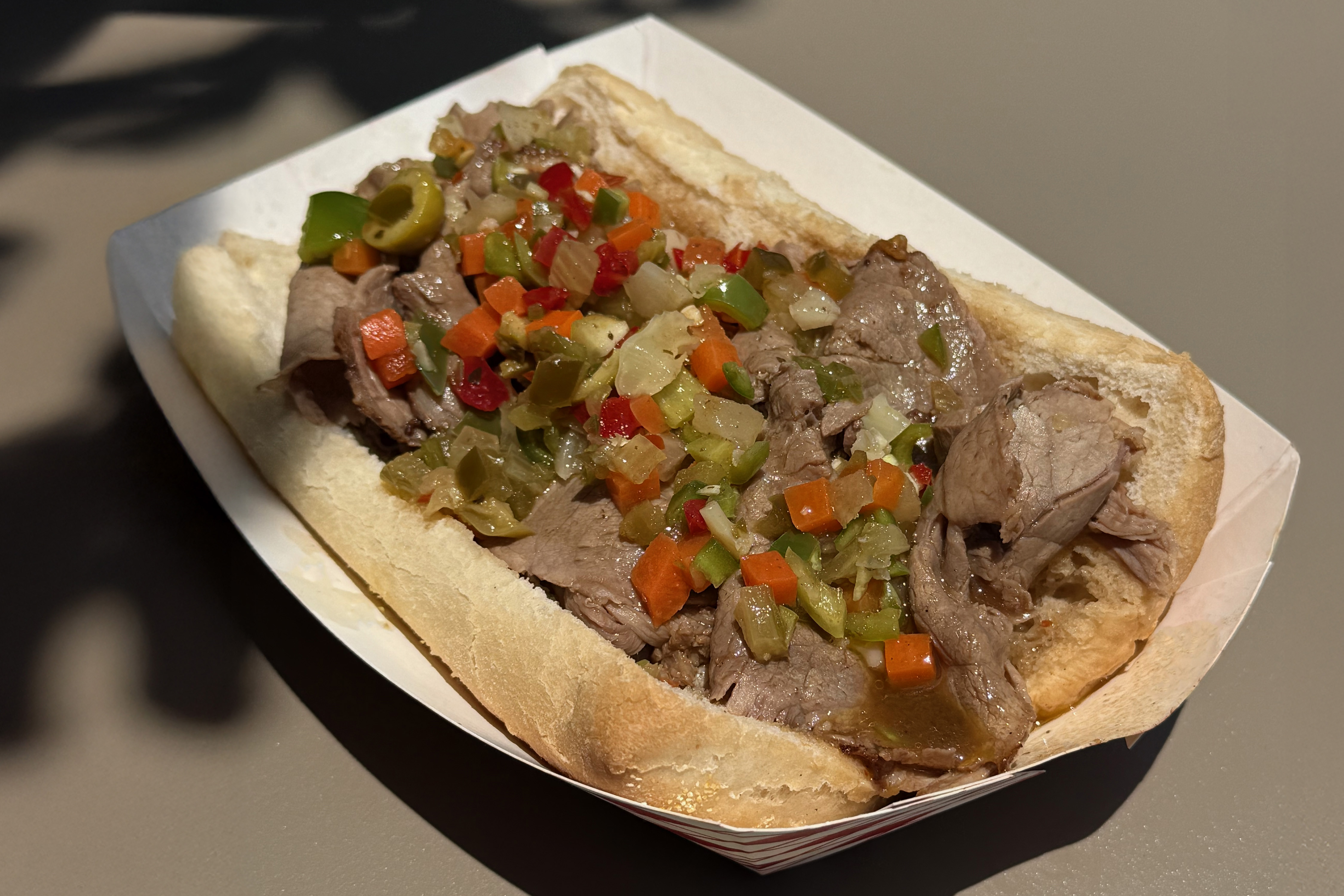 Italian Beef Sandwiches | Pearl's Red Hots LA