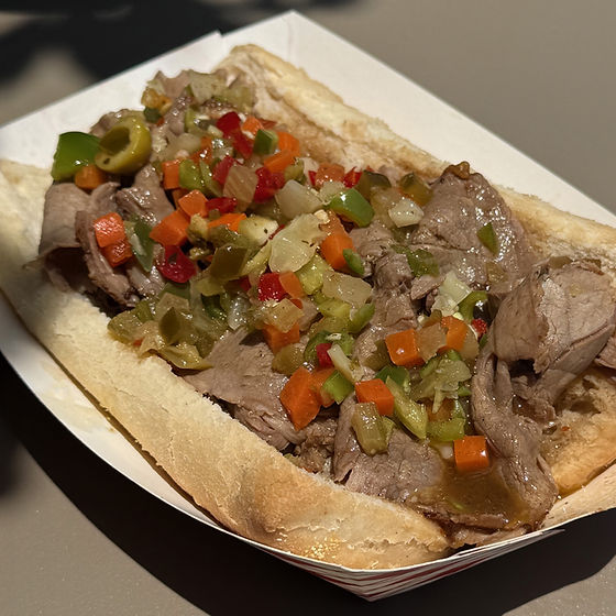 Italian Beef Sandwiches | Pearl's Red Hots LA
