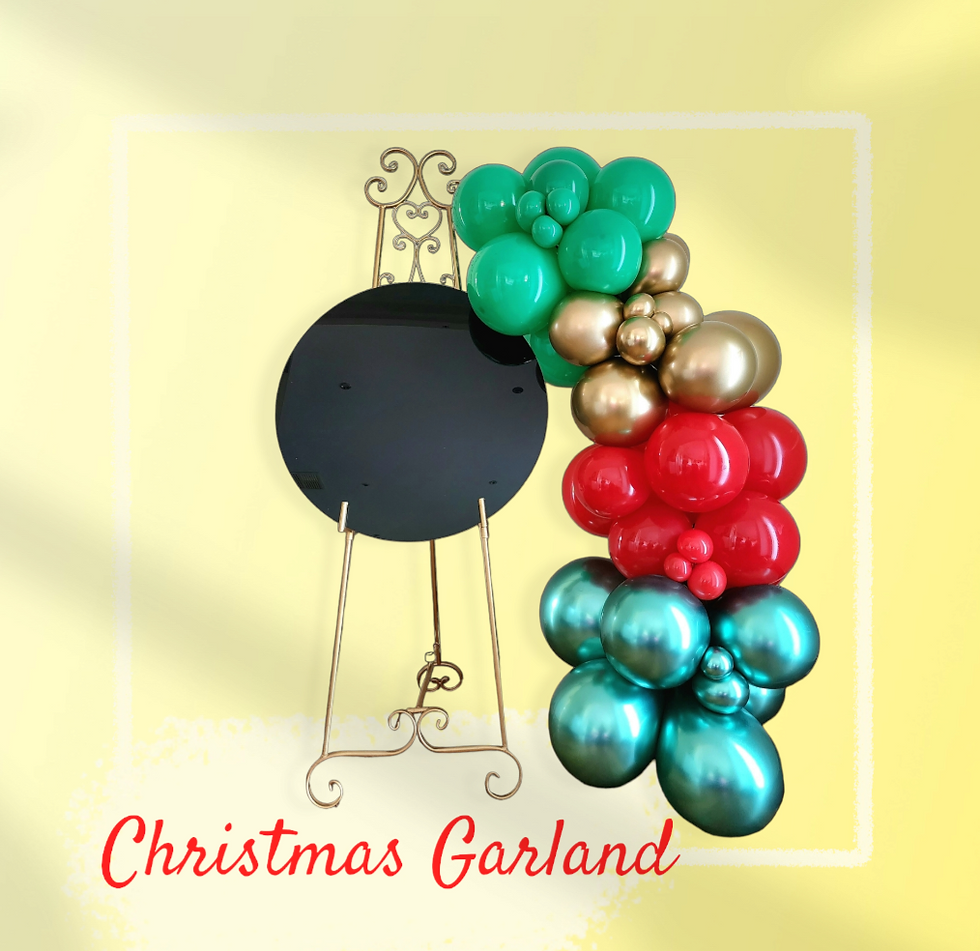 Christmas DROP & GO Garland