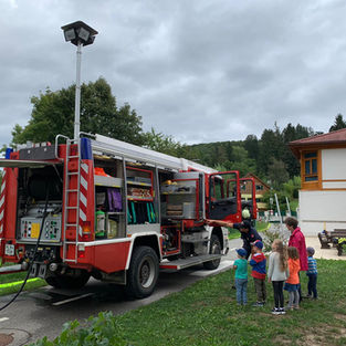 Besuch im Kindergarten