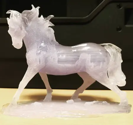Impression 3d-3d printing-horse-cheval-impression-3d