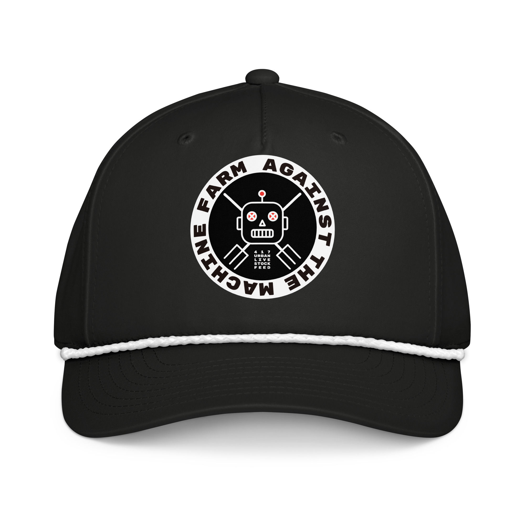 Farm Against The Machine Classic rope cap | One Size Fits Most