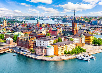 A beautiful view of Stockholm