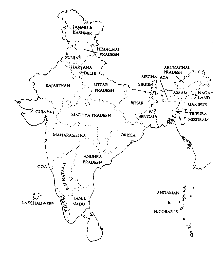 Map Locating Our Centers Nation Wide