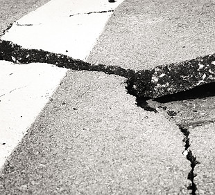 Cracked Asphalt