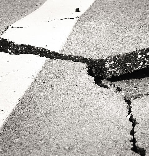 Cracked Asphalt