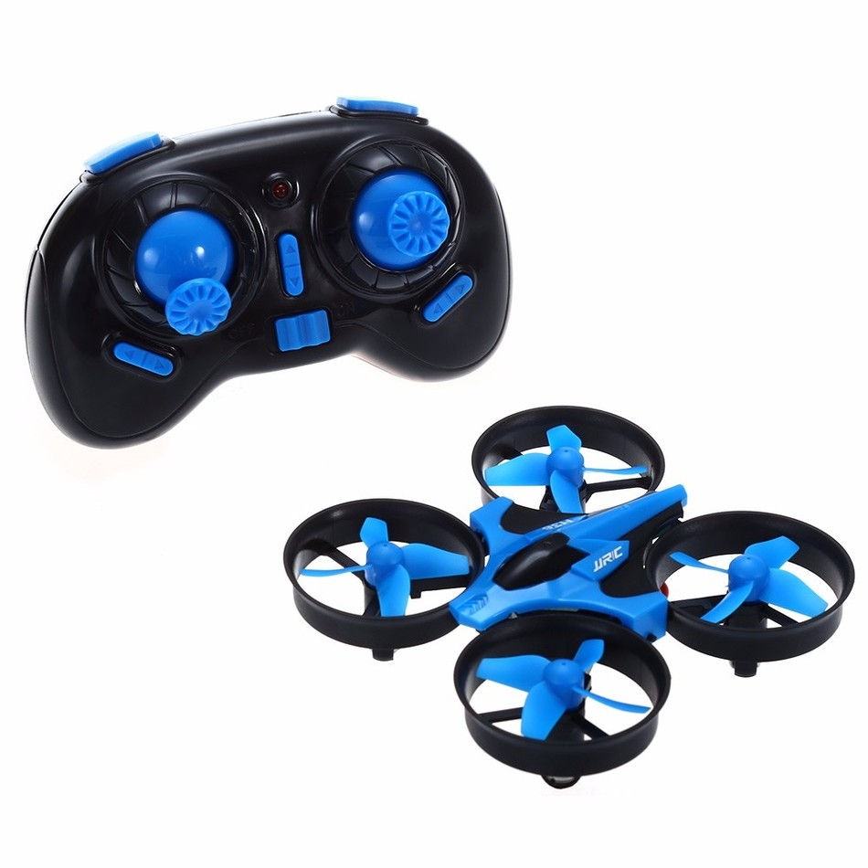 Miniatura: JJRC H36 Mini Drone Com Luzes LED RC Quadcopter Para Crianças