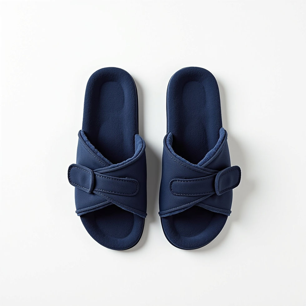 Adjustable Strap Slippers
