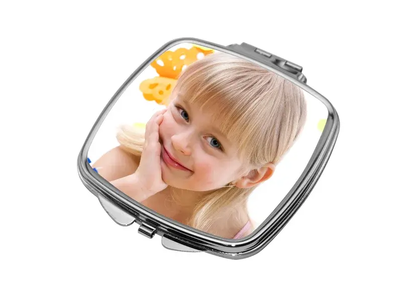 Mini miroir fermant à personnaliser 