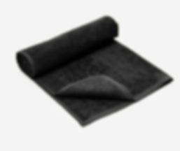 Serviette de sport microfibre noir